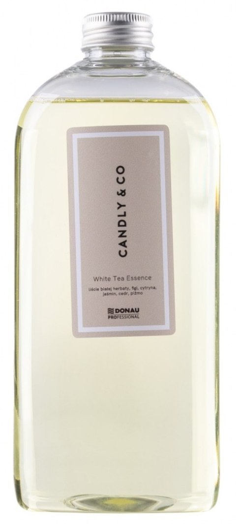 Uzupełnienie do dyfuzora elektrycznego DONAU PROFESSIONAL by CANDLY&CO, 500ml, White Tea Essence