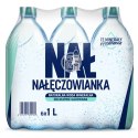 Woda mineralna NAŁĘCZOWIANKA, delikatny gaz, 1l, kaucja
