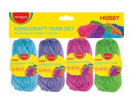 Zestaw włóczek KEYROAD, 4 x 15g, mix kolorów