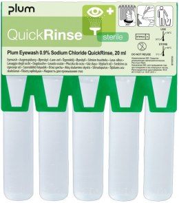 Ampułki do płukania oczu PLUM QuickRinse, 5x20ml