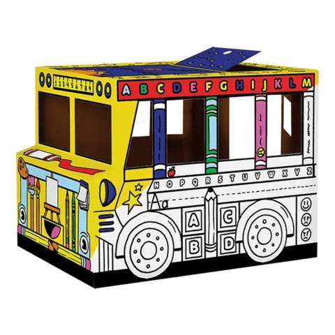 Autobus do kolorowania dla dzieci, XXL, 1 szt (FSC) 100130976 FELLOWES