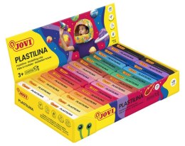 Display plasteliny JOVI, 30x50g, 2x15 kolorów, mix kolorów