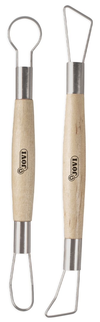 Dłuta do modelowania JOVI, zestaw 2 szt., drewniane