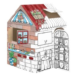 Domek do kolorowania rozmiar L, 2w1 cukiernia&kawiarnia, 1 szt (FSC) 100053827 FELLOWES