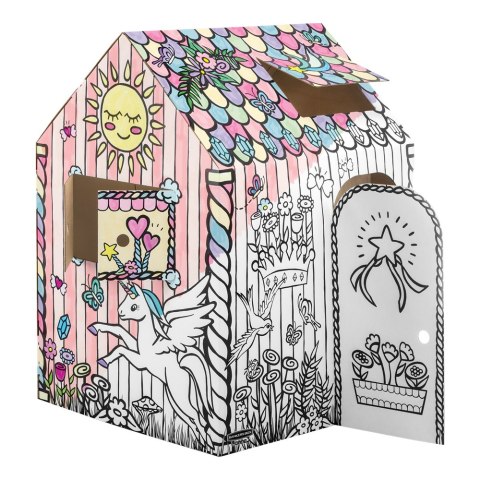 Domek do kolorowania rozmiar XL, jednorożec, 1 szt (FSC) 100142504 FELLOWES