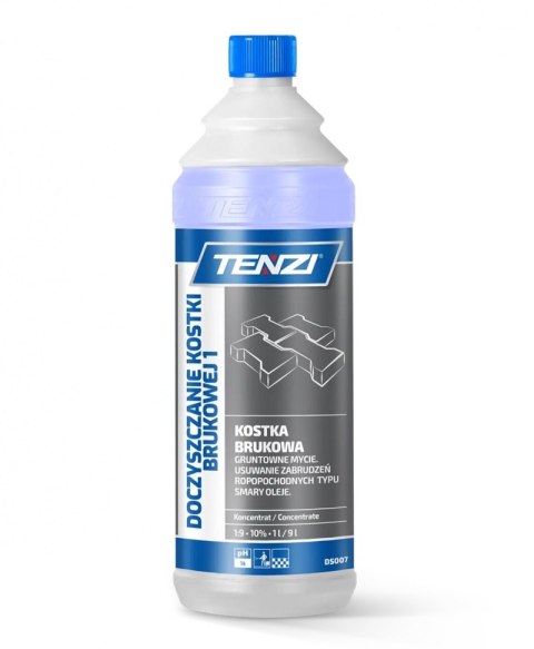 Dwufazowy koncentrat do czyszczenia kostki brukowej TENZI, 1l