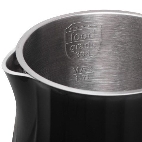 Elektryczny czajnik metalowy LED ADLER AD 1350, z regulacją temperatury,2200W, 1,7L, czarny