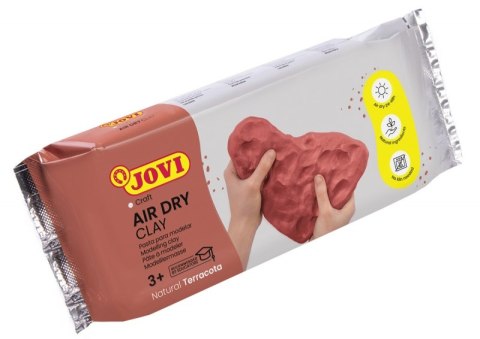 Glina samoutwardzalna JOVI, 1000g, ceglana (terracotta)