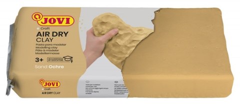 Glina samoutwardzalna JOVI, 500g, piaskowa (ochra)