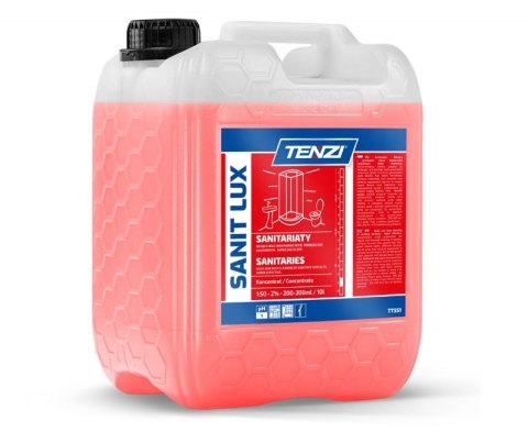 Koncentrat do gruntownego mycia powierzchni sanitarnych TENZI, Sanit Lux, 5l