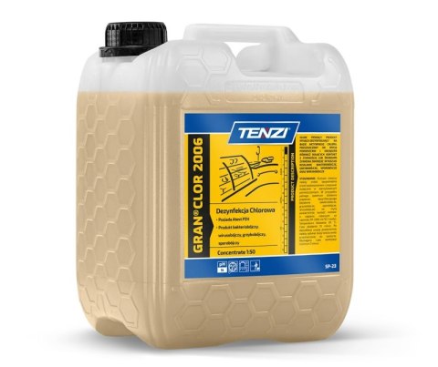 Koncentrat do mycia i dezynfekcji z aktywnym chlorem TENZI, Granclor 2006, 5l