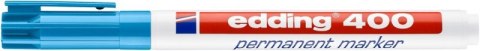 Marker permanentny e-400 EDDING, 1mm, błękitny