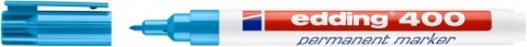 Marker permanentny e-400 EDDING, 1mm, błękitny