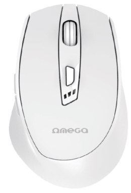 Mysz bezprzewodowa OMEGA MOUSE recharegable usb-c biała OMC529RWW PLATINET