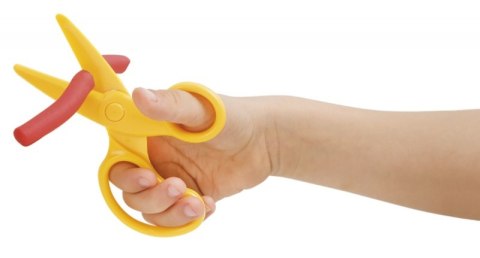 Nożyczki JOVI, do plasteliny i mas plastycznych, żółte