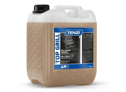 Płyn do czyszczenia przypaleń z grilli, piecyków i rusztów TENZI, Top Grill, 5l
