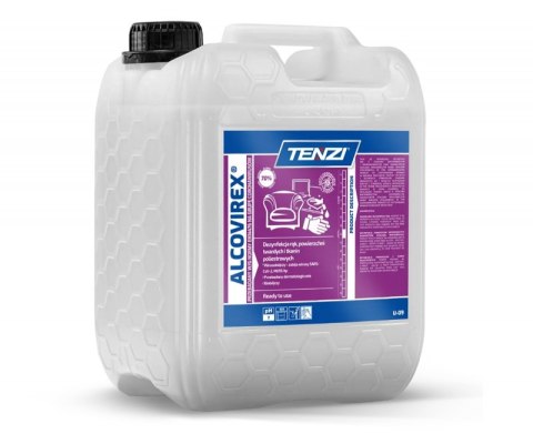 Płyn do dezynfekcji rąk, narzędzi, powierzchni TENZI, Alcovirex, 5l