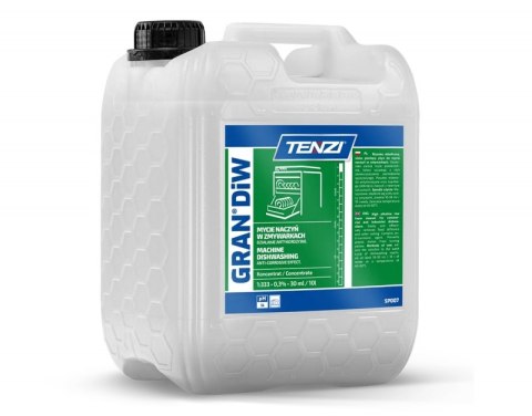 Płyn do mycia naczyń w zmywarkach TENZI, Gran Diw, 5l