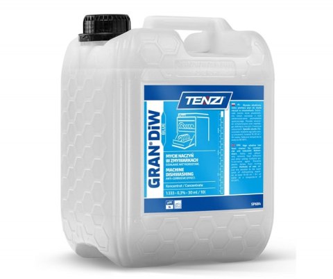 Plyn do mycia naczyń w zmywarkach TENZI, Gran Diw Blue, 10l