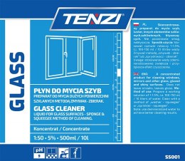 Płyn do mycia okien TENZI, Glass, 5l
