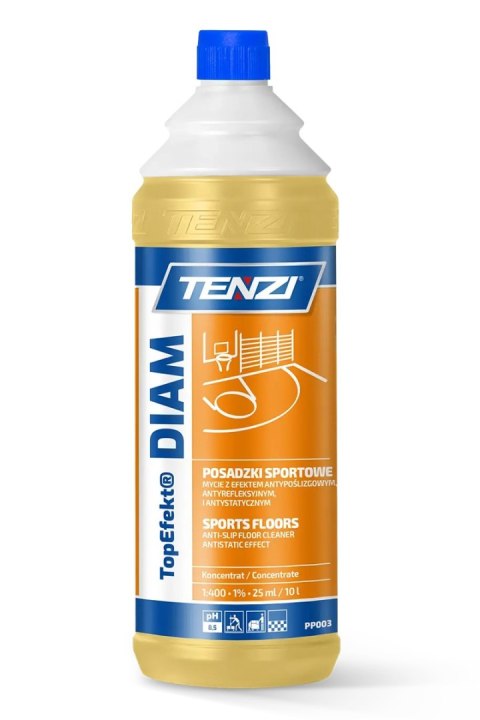 Płyn do mycia posadzek twardych i elastycznych TENZI, Topefekt Diam, 1l