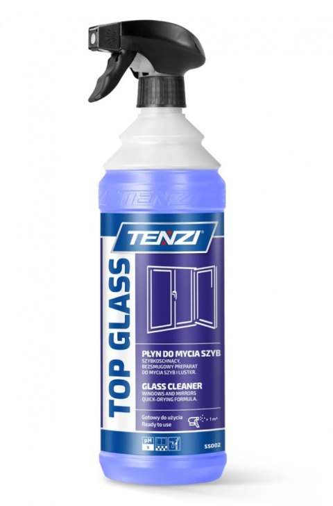 Płyn do mycia szyb i luster TENZI, Top Glass, 1l
