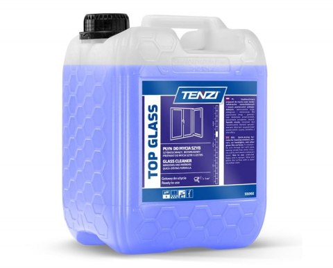 Płyn do mycia szyb i luster TENZI, Top Glass, 5l