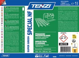 Środek do zabrudzeń organicznych TENZI, Super Green Specjal NF, 1l