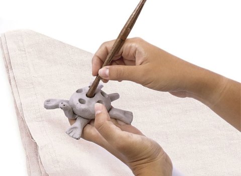 Szpatułki modelarskie JOVI, 5 szt., mix kształtów, brązowe