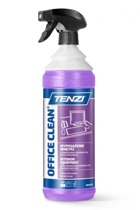 Szybkoschnący płyn do mycia i pielęgnacji mebli TENZI, Office Clean, 1l