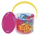 Wiaderko z foremkami do plasteliny JOVI, 24 szt., mix kolorów