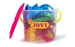 Wiaderko z foremkami do plasteliny JOVI, 24 szt., mix kolorów