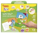 Zestaw do malowania piaskiem JOVI Play&Fun, dinozaury