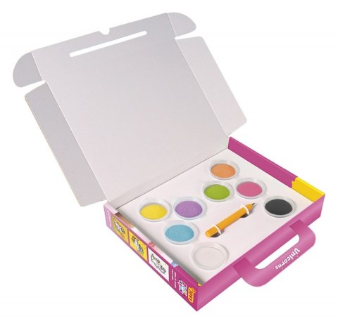 Zestaw do malowania piaskiem JOVI Play&Fun, jednorożce