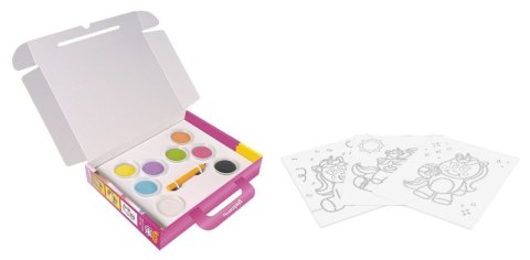 Zestaw do malowania piaskiem JOVI Play&Fun, jednorożce