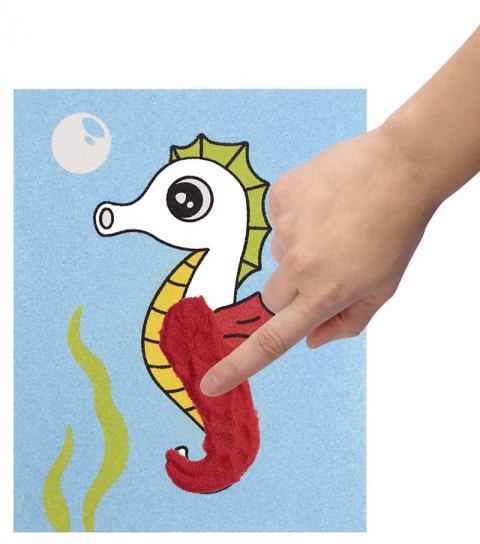 Zestaw do malowania piaskiem JOVI Play&Fun, ocean