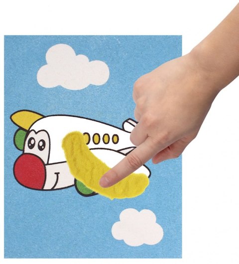 Zestaw do malowania piaskiem JOVI Play&Fun, pojazdy