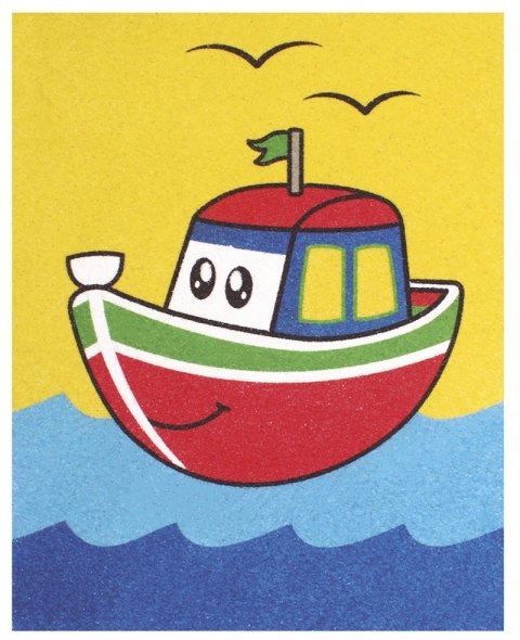 Zestaw do malowania piaskiem JOVI Play&Fun, pojazdy