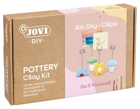 Zestaw do tworzenia ceramiki JOVI DIY, bez wypalania, klipsy