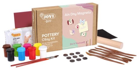 Zestaw do tworzenia ceramiki JOVI DIY, bez wypalania, magnesy