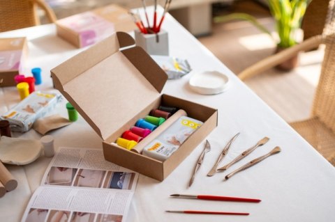 Zestaw do tworzenia ceramiki JOVI DIY, bez wypalania, okno