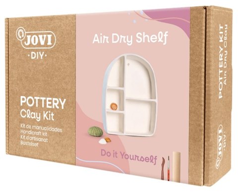Zestaw do tworzenia ceramiki JOVI DIY, bez wypalania, półka
