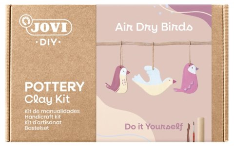 Zestaw do tworzenia ceramiki JOVI DIY, bez wypalania, ptaki