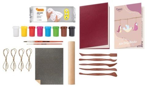Zestaw do tworzenia ceramiki JOVI DIY, bez wypalania, ptaki