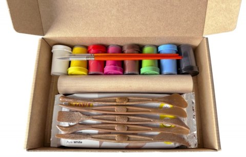 Zestaw do tworzenia ceramiki JOVI DIY, bez wypalania, ptaki