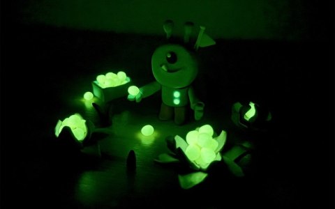 Zestaw plasteliny JOVI, 10x50g, 8 kolorów basic + 2 świecące w ciemności, mix kolorów