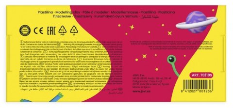 Zestaw plasteliny JOVI, 10x50g, mix kolorów