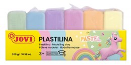 Zestaw plasteliny JOVI, 6x50g, mix kolorów pastelowych