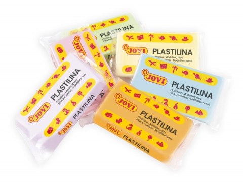 Zestaw plasteliny JOVI, 6x50g, mix kolorów pastelowych