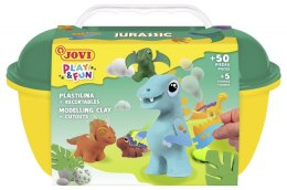 Zestaw plasteliny JOVI Play&Fun, dinozaury
